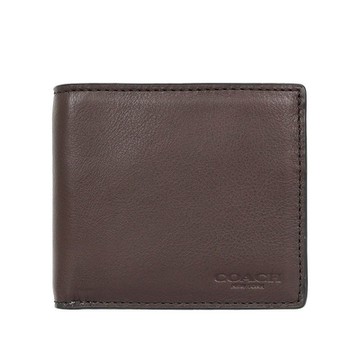 COACH  馬車經典LOGO  男生 男性 錢包 短夾