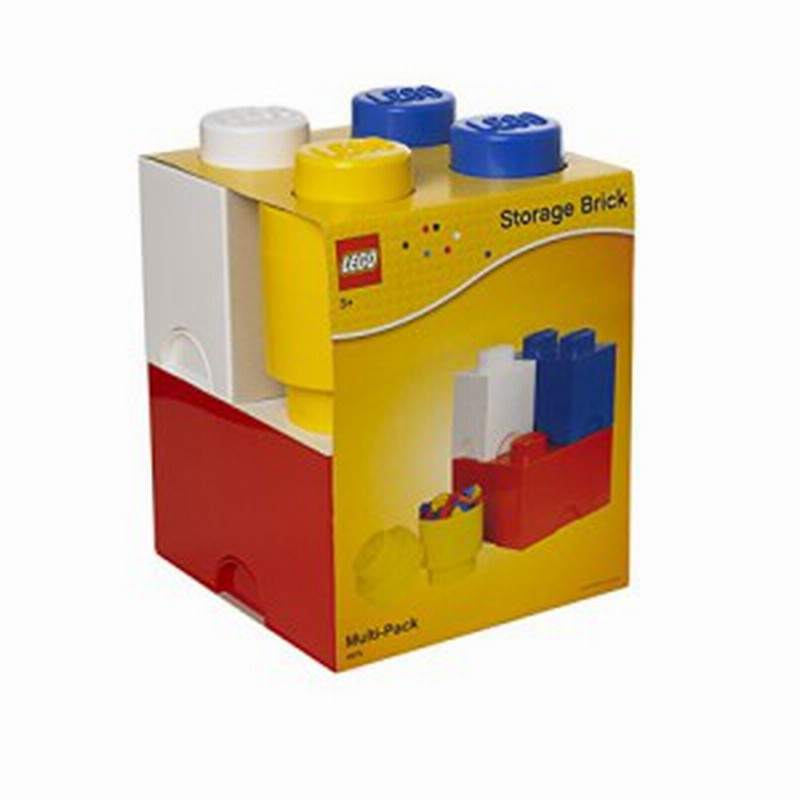 Lego レゴ 収納ケース ボックス レッド ブルー イエロー ホワイト 250 2 未使用品 通販 Lineポイント最大1 0 Get Lineショッピング