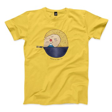 浮世繪炒飯 - 黃 - 中性版T恤