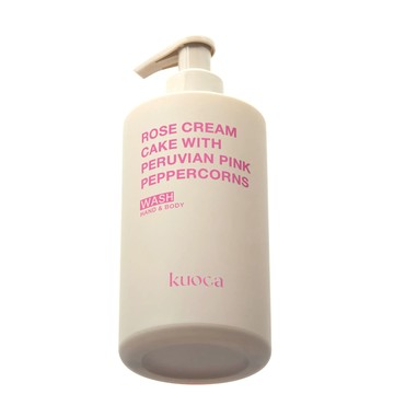 KUOCA 玫瑰奶香 手&身體兩用潔膚露300ml