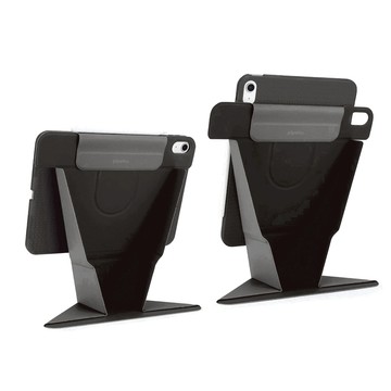 Pipetto iPad Air 13吋(2025/2024) Origami Stand 多角度多功能站立保護套-黑色