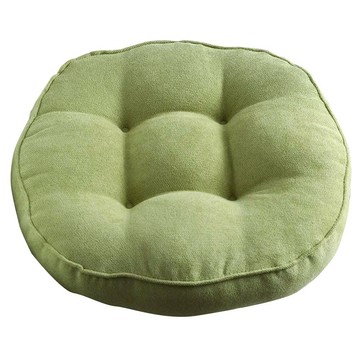 HONDONI 新款4D冰雪絨美臀坐墊 圓形加厚款 Q11  40 x 40cm  豆芽綠