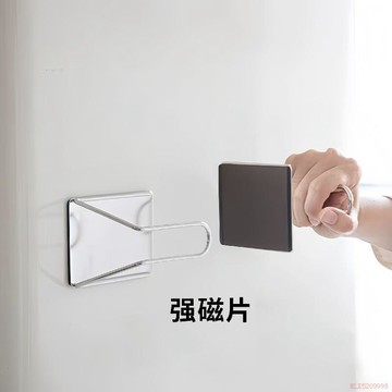 甄選好物🌈磁吸捲紙架不鏽鋼保鮮膜掛架廚房冰箱側面強磁置物架
