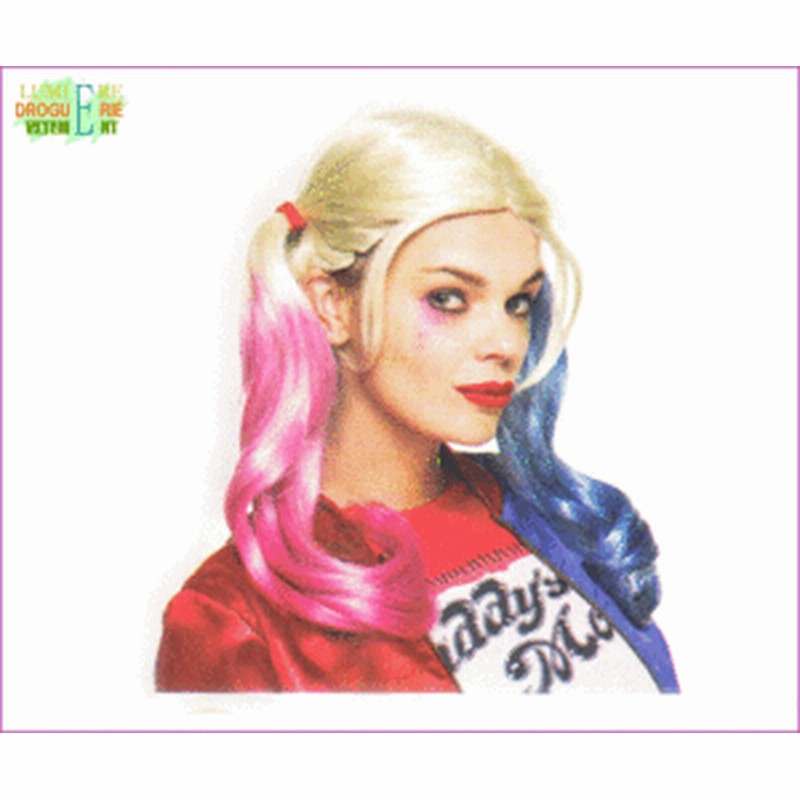 グッズ ハーレクイン ウィッグ Harley Quinn Suicide Squad ハロウィン コスプレ コスチューム 衣装 仮装 通販 Lineポイント最大1 0 Get Lineショッピング