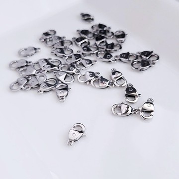 DIY材料。9mm不鏽鋼龍蝦扣  工業風龍蝦扣
