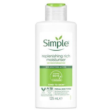 Simple清妍臉部/頸部使用保濕乳液--2款選擇(125ml)*3