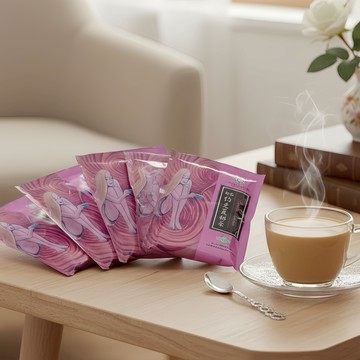 健康本味西雅圖 好朋友專屬禮物 西雅圖即品約克夏奶茶25g 隨手包*5包(蝦蝦果園)