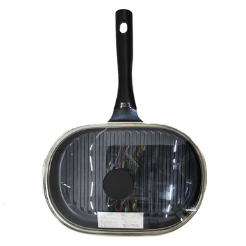 FREIZ 和平 凹凸紋燒烤鍋 淨重1380g±5%  1個  27cm