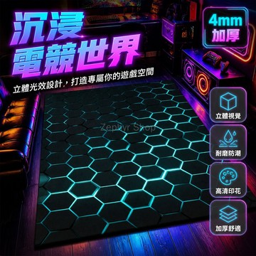 台灣出貨✨ 电竞房地毯 隔音地墊 書房電腦椅墊 書桌專用地墊 客廳臥室地墊 可訂製尺寸