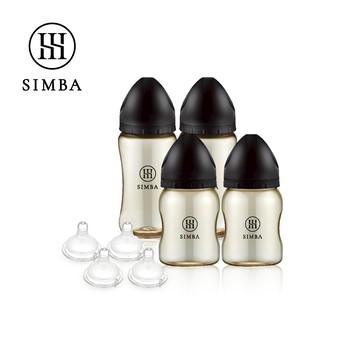 Simba 小獅王辛巴 - 蘊蜜鉑金PPSU新生旗艦組-蒔黑