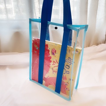 妞妞絲 - 直立式特大A4手提袋【SGS安心認證】-波力英雄 (F)