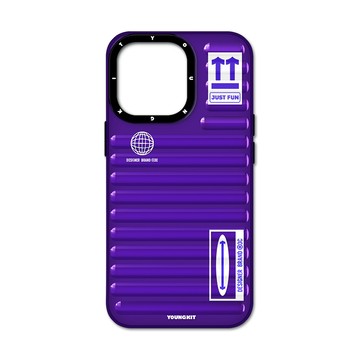 iPhone 13 Pro 殼 YOUNGKIT原創潮流 iPhone 13 Pro 6.1吋 螢石系列 立體透彩防摔手機殼(薰衣草紫)