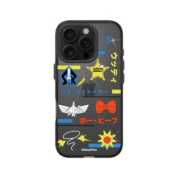 iPhone 16 Pro Clear 酷墨灰 - 迪士尼-玩具總動員 Toy Story - 玩具總動員 - 徽章
