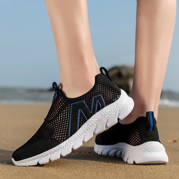 包頭涼鞋男大碼鞋開車外穿夏季透氣鞋底鏤空溯溪涉水洞洞沙灘潮鞋