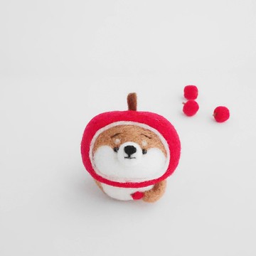Narikiri Ringo Mayu Shiba Inu (Red Shiba, Black Shiba, White Shiba) 針氈（羊毛氈）
