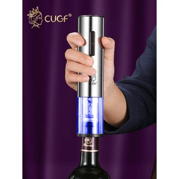 電動紅酒開瓶器全自動家用葡萄酒開酒器高檔不銹鋼啟瓶器套裝神器