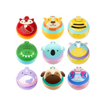 SKIP HOP 美國ZOO球型防漏零食盒-多款可選