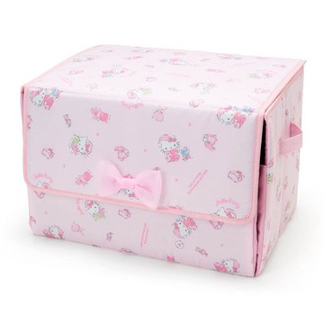 【震撼精品百貨】Hello Kitty 凱蒂貓~HELLO KITTY可前開式收納箱(甜蜜睡衣)