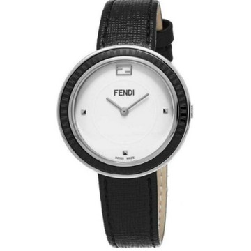 FENDI MY WAY獨特魅力時尚腕錶/白/F352034011/28MM