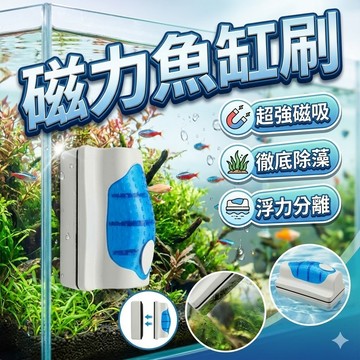【台灣出貨】除藻磁力刷｜磁力魚缸刷｜超強磁力魚缸刷｜魚缸刷｜除藻刷｜水族清潔刷