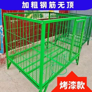??快速出貨 狗籠中大型德牧金毛室外狗籠子加粗加固鋼筋籠養狗場鋼筋焊接狗籠