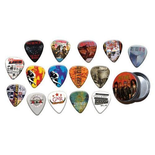 Guns N Roses 15 X ギターピック with Tin Gold Range Plectrums