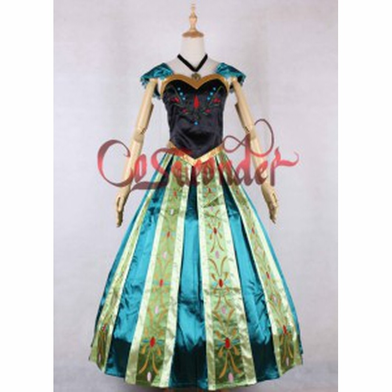 高品質 高級コスプレ衣装 ディズニー風 アナと雪の女王 戴冠式 アナ エルサ ドレス Frozen Anna Dress Frozen Party Frozen Theme 通販 Lineポイント最大1 0 Get Lineショッピング