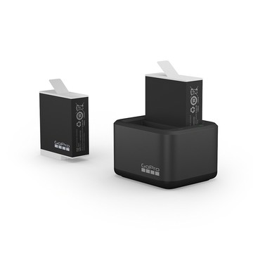 GoPro 雙電池充電器+ENDURO電池 (HERO9-12 Black)ADDBD-211-AS(公司貨)