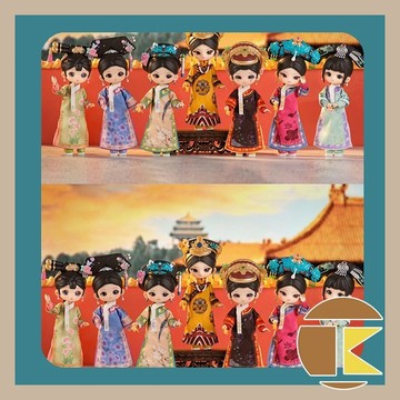 【現貨】 甄嬛傳 × SIMONTOYS 聯名初代 宮廷劇系列 盲盒 一中盒6入 公仔 盒玩 愛蛋客