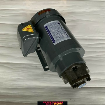 {保固一年 可打統編}機床潤滑油泵三角擺線泵220/380V油泵電機TOP-12A+1/4HP 廠家直銷