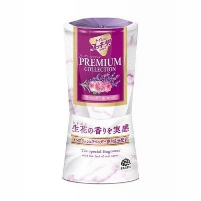 アース製薬 トイレのスッキーリ!Sukki-ri! プレミアムコレクション ラベンダー&ローズの香り 400ml