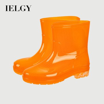 IELGY 2025雨鞋女短款防水耐磨釣魚工作膠鞋