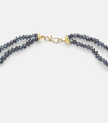 Ileana Makri Beaded necklace with kyanites