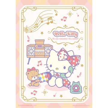 百耘圖 - HELLO KITTY【復古音樂系列】黑膠樂曲 108片拼圖 HP0108-283