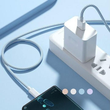 【蝦米良品】耐用原裝品質！倍魔編織充電線 快充線 PD快充 Type-C Lightning 充電線