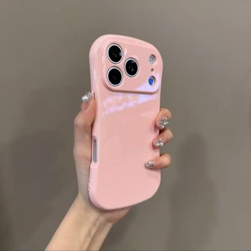 多巴胺小蠻腰 啞光大視窗 防摔殼 用於iPhone17 i16 手機殼 i15 i14 i13 i12 i11 耐摔防震
