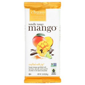 Chuao Chocolatier, Dark Chocolate Bar, Totally Tangy Mango™, 2.8 oz (80 g)