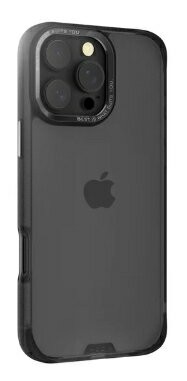 【HODA】柔石軍規防摔保護殼 一般款 無磁吸 iPhone 16 系列 ❮ iPhone 16 ❯ 銀河黑