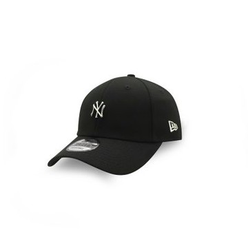 NEW ERA 男女 9FORTY 金屬 MINI LOGO 洋基 黑/銀 NE11866873