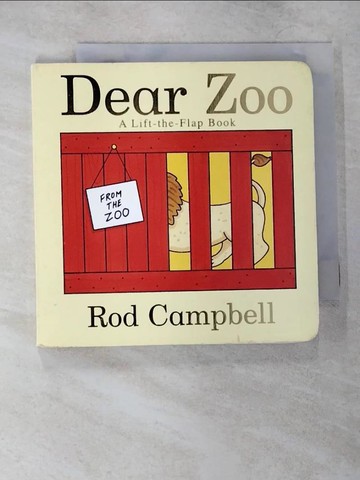 【書寶二手書T9／原文小說_CDK】Dear Zoo: A Lift-the-flap Book_Campbell, Rod/ Campbell, Rod (ILT)