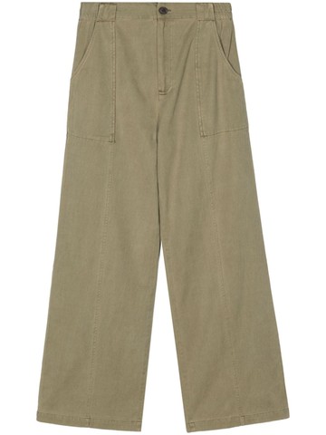 Rails - Greer wide-leg trousers - women - TENCEL™ Lyocell (LENZING)/Cotton - XS - Green