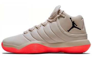 AIR JORDAN SUPER FLY LIGHT BROWN RED