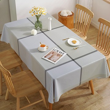 桌布防水防燙免洗pvc正長方形餐桌布臺布新款茶幾布桌墊塑料北歐