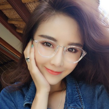 現貨-韓版ulzzang時尚百搭平光鏡男女眼鏡框平光鏡復古眼鏡架文藝範框架眼鏡182