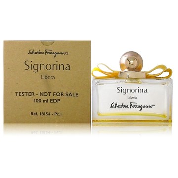 Salvatore Ferragamo Signorina Libera 晨光綻放女性淡香精 100ml Tester 包裝 (原廠公司貨) 期限2028/11
