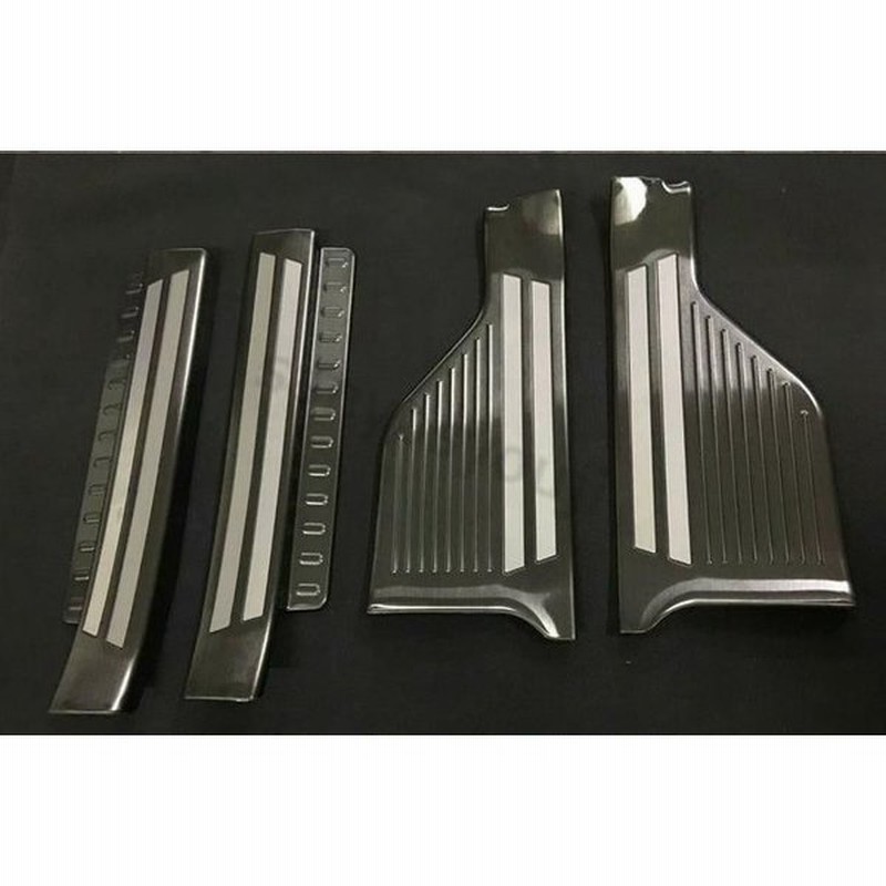 激安直営店 サイドガーニッシュ ルーミー 後期 ステンレス ROOMY メッキパーツ 専用 4PCS 前期 外装、ボディ