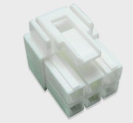 VLP-06V-1   6.2mm間距  6P Plug connector (可卡鎖) JST VL系列線對線連接器 / 空中接頭  (含稅)【佑齊企業 iCmore】