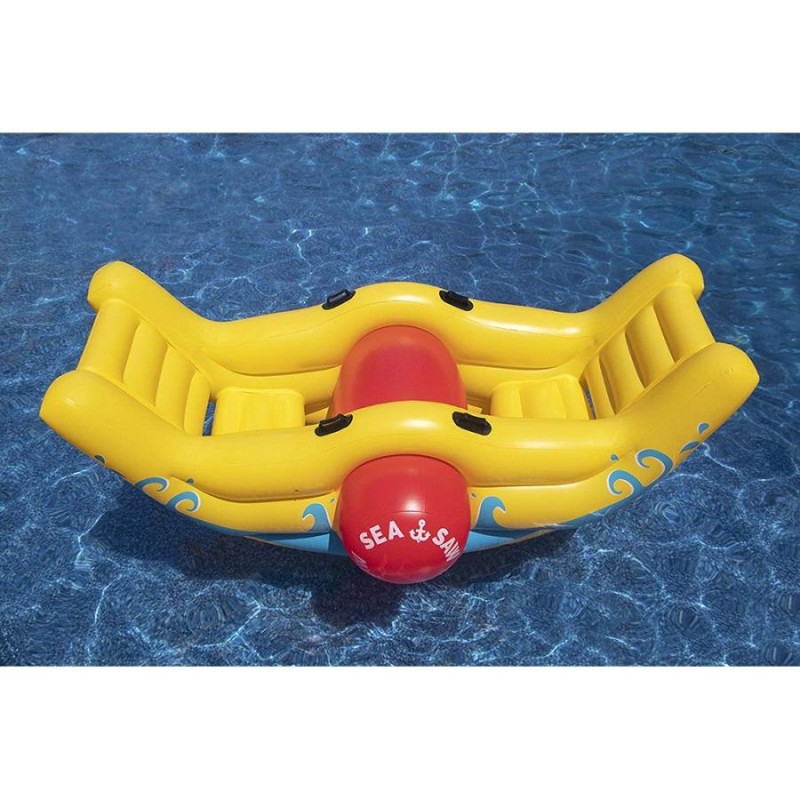 浮き輪 2人用 プール グッズ おもちゃ ペアで楽しめる子供用フロート 