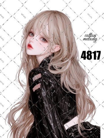 original sticker no.4817 人物貼紙 原創貼紙 原創人物貼紙 裝飾貼紙 cotton melody