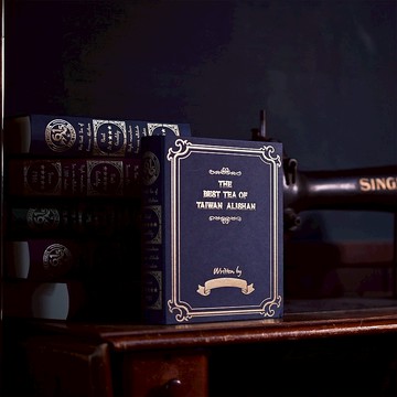 【客製化刻字】阿里山古典茶書禮盒::藍霧集